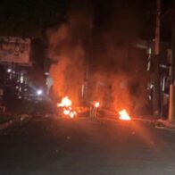 Peralvillo protesta por prolongados apagones a pocas horas de la visita del presidente