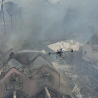 Utilizan drones del 911 para sofocar incendio afectó hotel en Bayahíbe