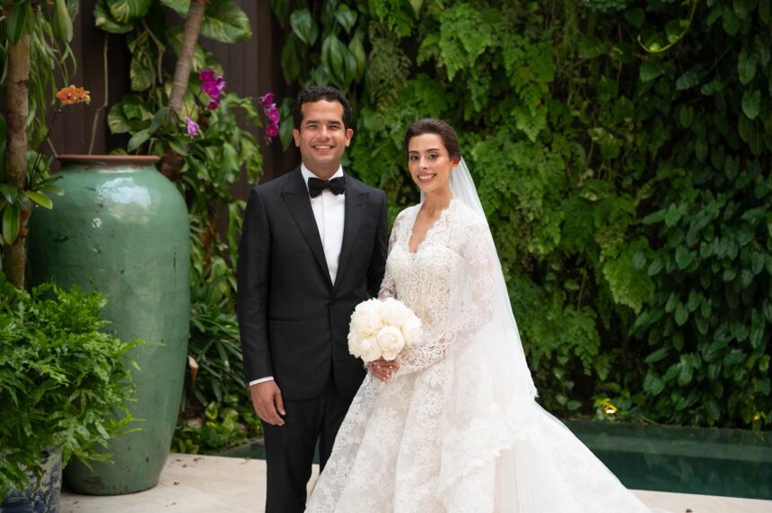 Omar Fernández y Alexia Rubio sellan su unión en ceremonia religiosa