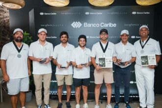Banco Caribe celebró su primer Torneo Golf Virtual Caribe para clientes Elite