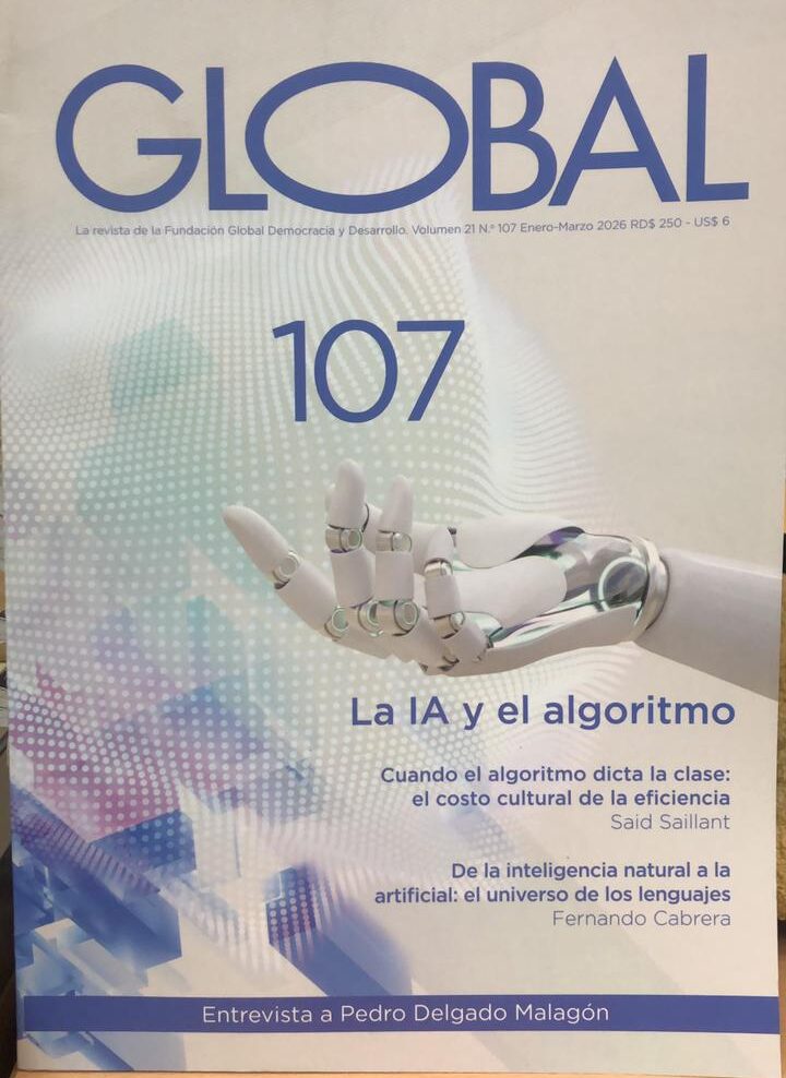 Revista Global dedica su edición 107 a la inteligencia artificial y los desafíos del entorno digital.