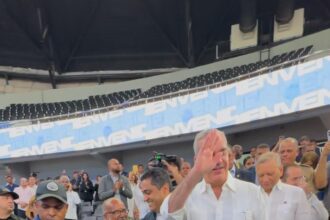 Presidente Abinader y Leonardo Aguilera encabezan inauguración de la nueva Arena Banreservas