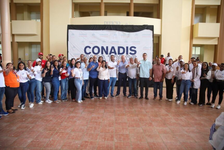 CONADIS acerca servicios a Nagua con jornada de inclusión para personas con discapacidad