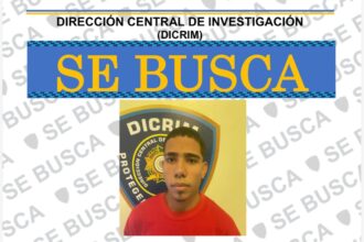 DICRIM emite orden de búsqueda contra hombre acusado de robo agravado en La Vega