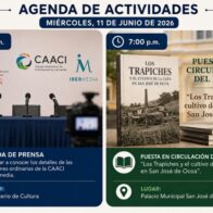 Agenda del día: viernes 12 de junio de 2026