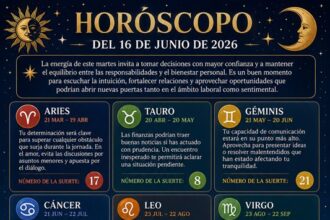 Horóscopo del 16 de junio de 2026