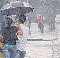 Vaguada provocará aguaceros dispersos este sábado en varias provincias del país