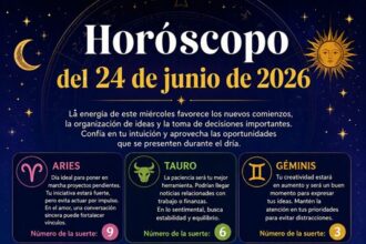 Horóscopo del 24 de junio de 2026
