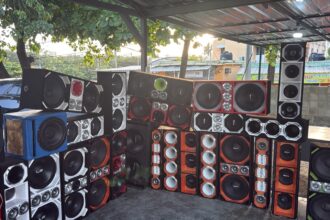 PN ocupa 93 bocinas durante operativos contra el ruido en Villa Duarte y la avenida España