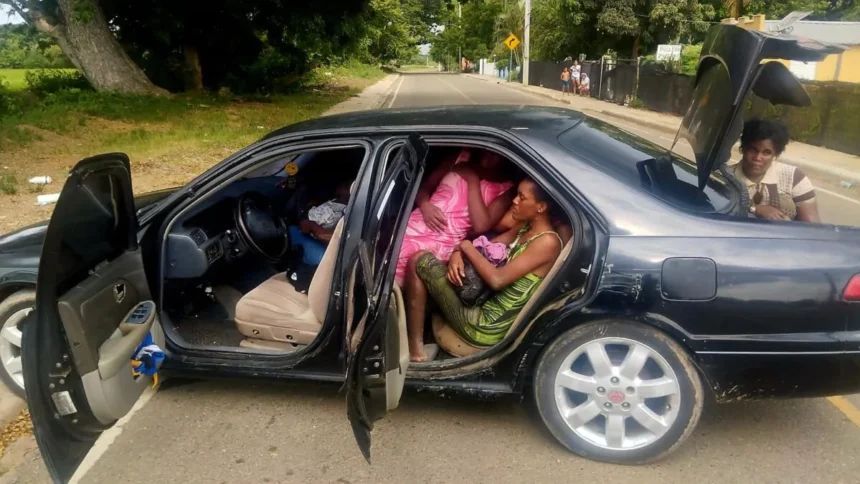 Ejército intercepta vehículo utilizado para el transporte ilegal de 14 extranjeros en Guayubín