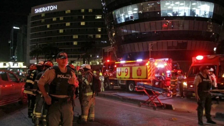 Al menos un muerto y dos heridos al ser atacados a disparos en aeropuerto de Ecuador