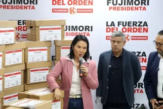 Fujimori supera los 48.000 votos de ventaja con 99.976 % de conteo de elecciones en Perú