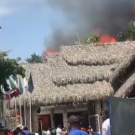 Incendio afecta instalaciones de hotel en Bayahíbe; turistas y empleados fueron evacuados
