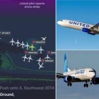 Avión de United Airlines estuvo a punto de colisionar con un dron durante aterrizaje en Nueva Jersey