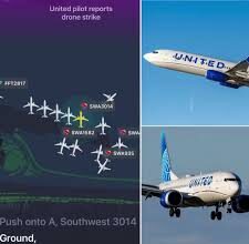 Avión de United Airlines estuvo a punto de colisionar con un dron durante aterrizaje en Nueva Jersey