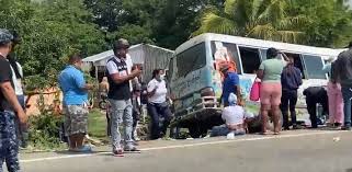 Más de 14 heridos tras accidente de tránsito en la carretera Hato Mayor–San Pedro de Macorís