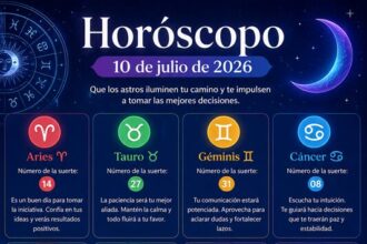 Horóscopo del 10 de julio de 2026