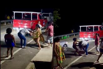 Mujer protagoniza incidente en colmado de La Peñita, Manabao, Jarabacoa
