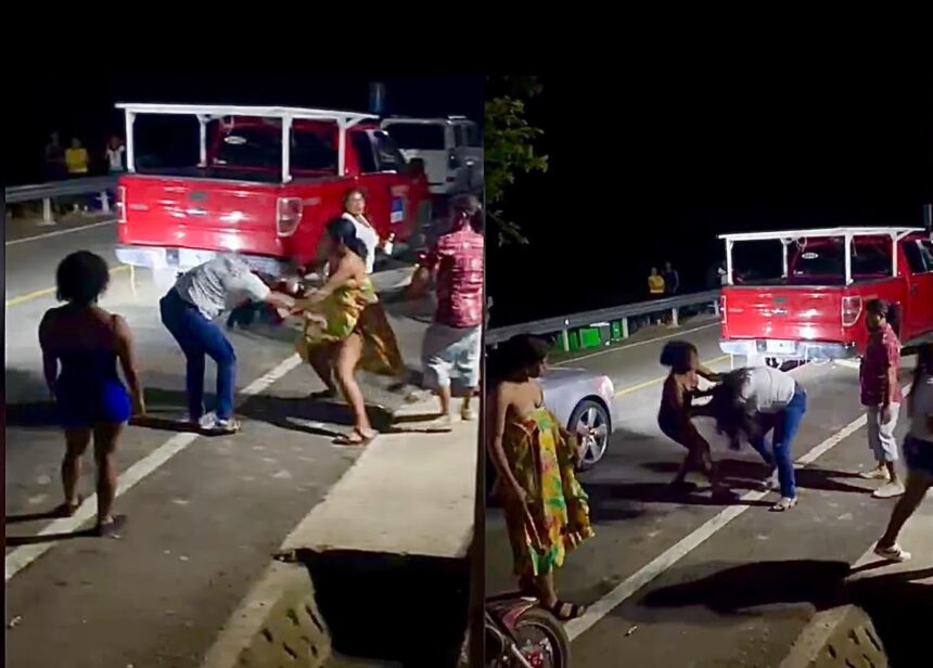 Mujer protagoniza incidente en colmado de La Peñita, Manabao, Jarabacoa
