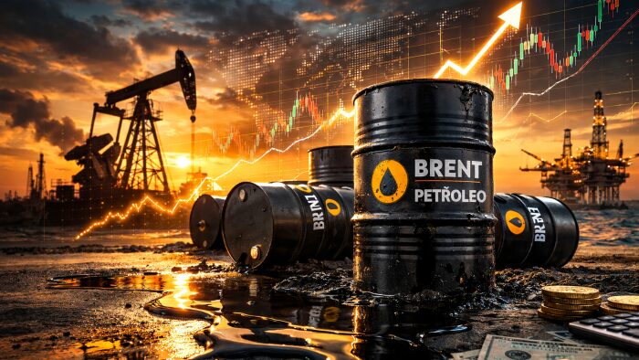 El brent cae más de 2 %, hasta los 76 dólares, entre temores inflacionistas y de demanda