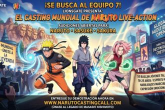 ¡Buscan al próximo Naruto! Abren casting mundial para el live-action de Lionsgate