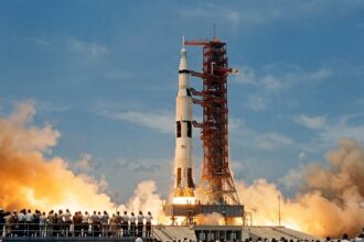 16 de julio de 1969: el Apolo 11 inicia la histórica misión que llevó al ser humano a la Luna