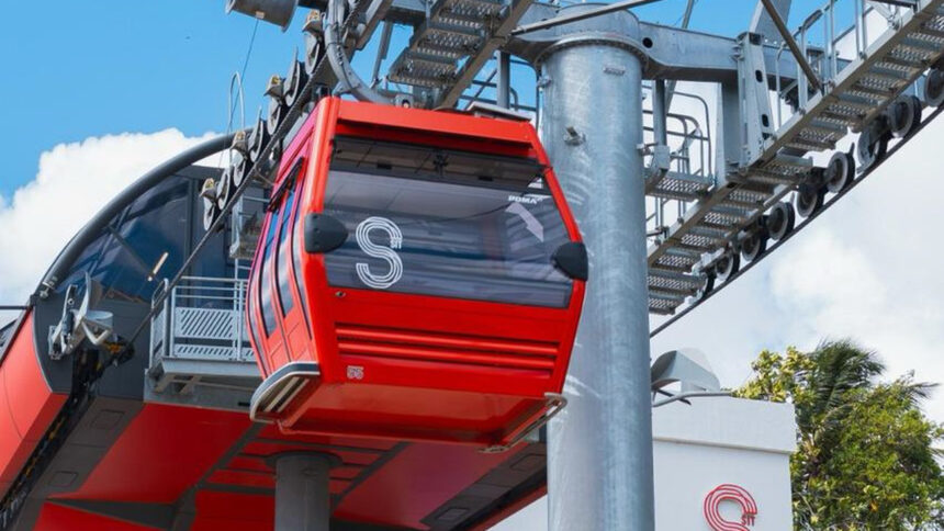 Teleférico de Santo Domingo reanuda operaciones en la Línea 2 tras mantenimiento anual