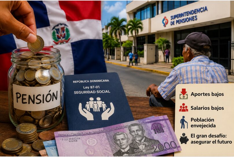 Fondos de pensiones superan RD$1.3 billones, pero aportes para la jubilación siguen entre los más bajos de la región