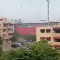 Incendio afecta supermercado Olé de la avenida Jacobo Majluta