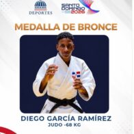 Diego García Ramírez gana medalla de bronce en judo para República Dominicana en Santo Domingo 2026
