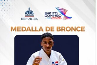 Diego García Ramírez gana medalla de bronce en judo para República Dominicana en Santo Domingo 2026