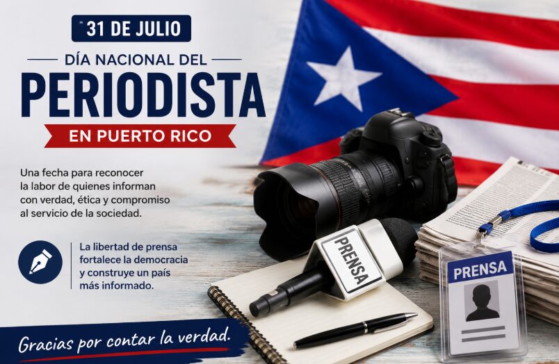 Día Nacional del Periodista: una efeméride que destaca la libertad de prensa en Puerto Rico