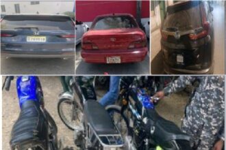 DICRIM recupera vehículos y cuatro motocicletas sustraídos durante operativos en San Cristóbal