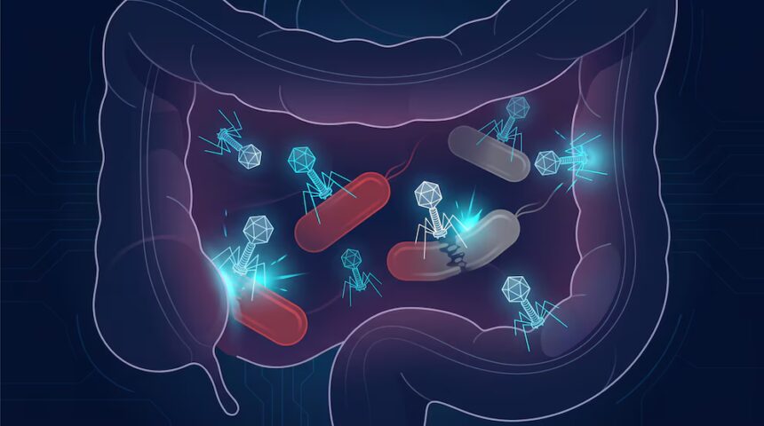 Un virus que “arranca los dientes” a bacterias dañinas abre una nueva vía contra la inflamación intestinal