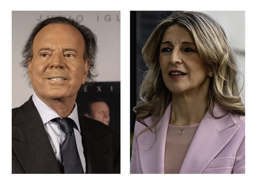 Julio Iglesias demanda a vicepresidenta española
