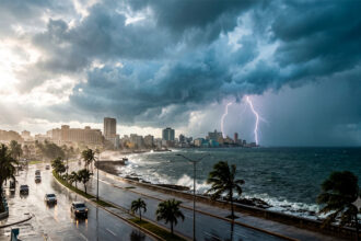 El tiempo Santo Domingo estará marcado este lunes