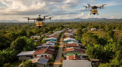 OPS reconoce a Panamá como pionero en el uso de drones para transportar medicamentos