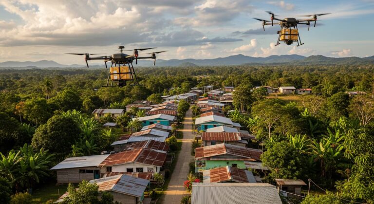 OPS reconoce a Panamá como pionero en el uso de drones para transportar medicamentos