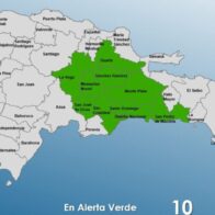 COE amplía a 10 las provincias en alerta verde por lluvias y riesgo de inundaciones