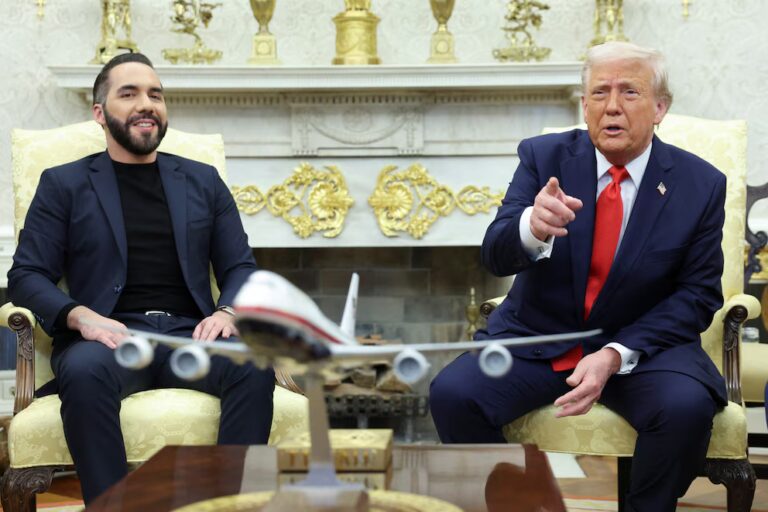 Trump y Bukele abordaron migración, economía y seguridad en Washington