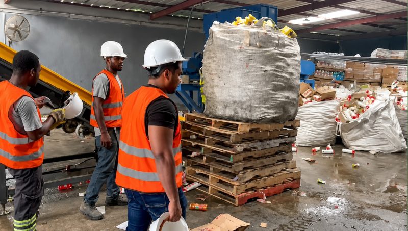 Destruyen casi 20 toneladas de alimentos vencidos y adulterados incautados en San Cristóbal