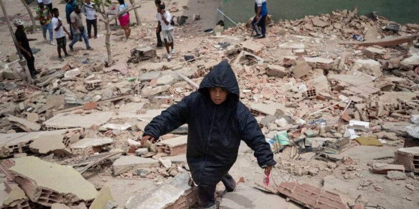 Terremotos causan destrucción de viviendas, comercios y cientos de víctimas en Venezuela