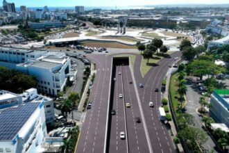 Inaugurarán este domingo el Túnel de la Plaza de la Bandera para aliviar congestionamiento vial en Santo Domingo