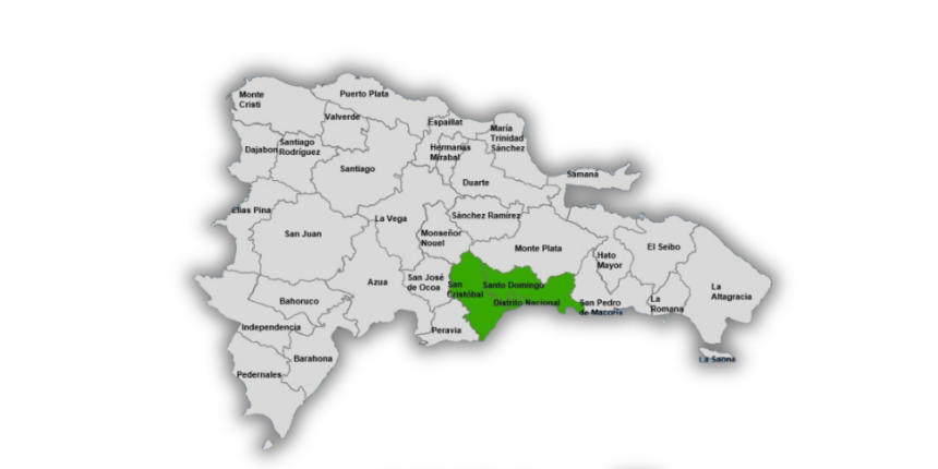 COE emite alerta verde para Santo Domingo, DN y San Cristóbal por lluvias