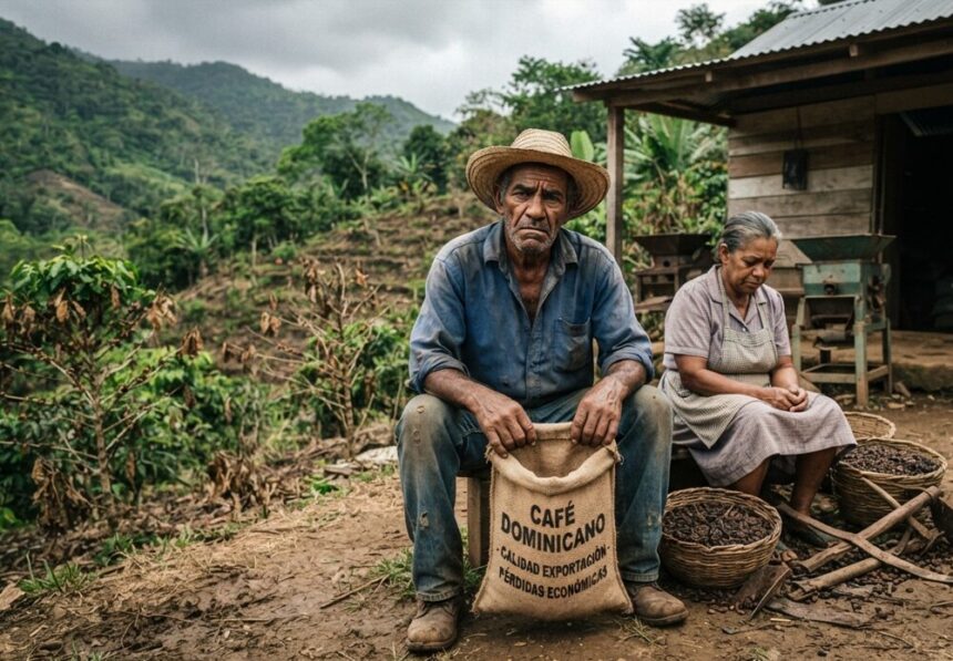 Productores de café se quejan de importaciones. (Imagen ilustrativa generada con inteligencia articifical).