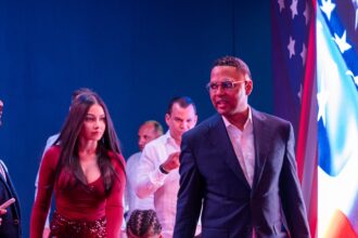 Santiago Matías asiste junto a su familia a exclusiva celebración del 250 aniversario de la independencia de EE. UU.