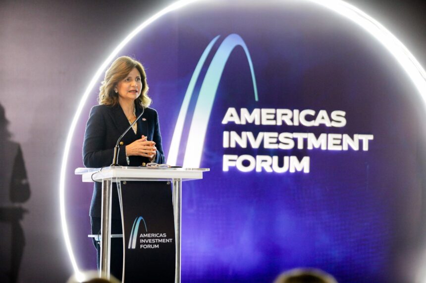 Raquel Peña destaca a RD como destino confiable de inversión en el Americas Investment Forum 2026