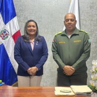 Gobernadora de Azua y comandante de la DIGESETT unen esfuerzos por una movilidad segura