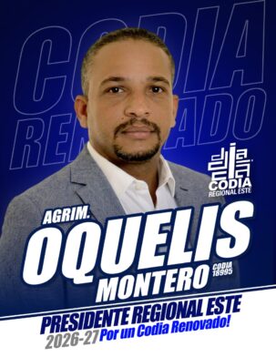 Oquelis Montero oficializa su candidatura a la presidencia del CODIA Regional Este