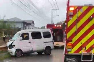 Hombre resulta herido tras accidente de tránsito en la recta de Buena Vista, Jarabacoa